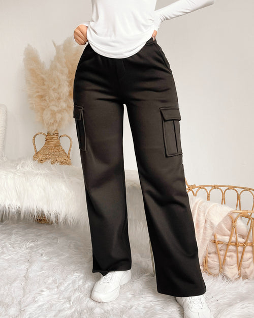 RESTOCKED! HOMEBODY CARGO SWEATPANTS