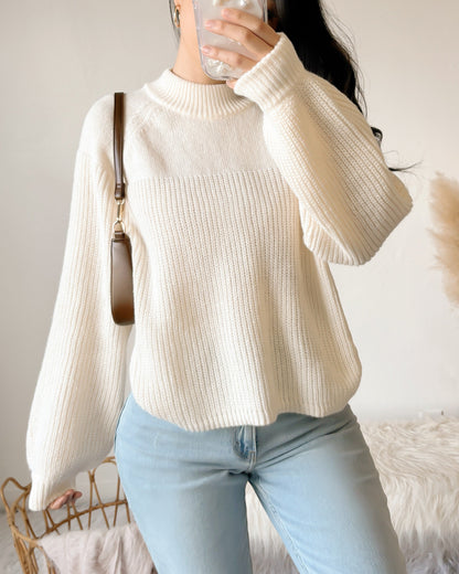WILLOW KNIT SWEATER (BLACK)