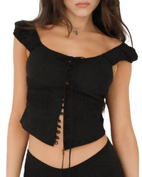 MADISON COTTAGE CORE TOP (IVORY)
