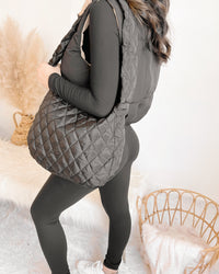 ON THE GO PUFFER BAG (IVORY)