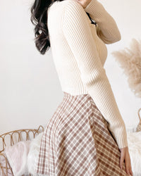 RESTOCKED! SCARLETT CUT OUT SWEATER TOP