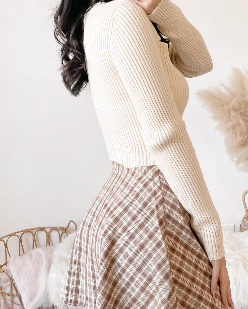 RESTOCKED! SCARLETT CUT OUT SWEATER TOP