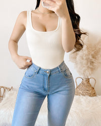 RESTOCKED! JODY COMPRESSION SNATCHED BODYSUIT (MOCHA)