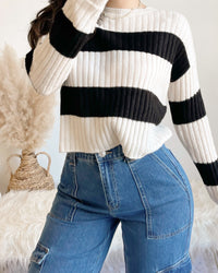 RESTOCKED! LEXY KNIT SWEATER (BURGUNDY)