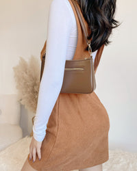 RESTOCKED! MAPLE V-NECK CORDUROY DRESS