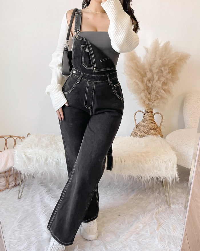 (PREORDER) MIA DENIM OVERALLS
