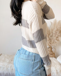 RESTOCKED! LEXY KNIT SWEATER (BURGUNDY)