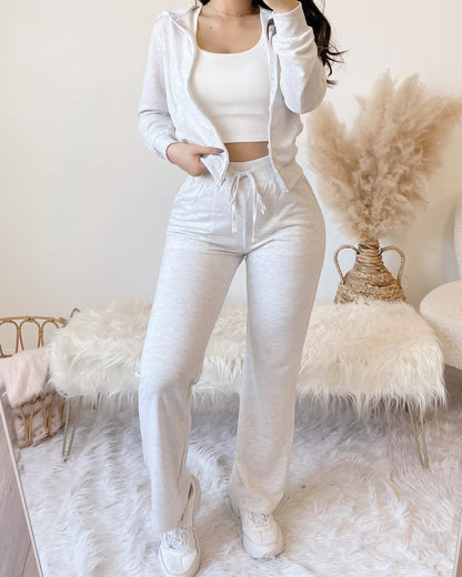 RESTOCKED! ERRANDS & CHILL JACKET & SWEATPANTS SET