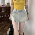 FINLEY DENIM SKORT