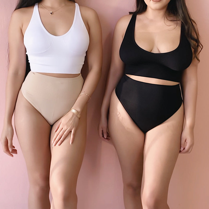 RESTOCKED! ALL SUCKED IN COMPRESSION THONG