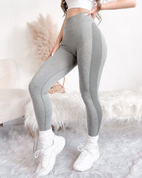 RESTOCKED! EYES ON ME SEAMLESS LEGGINGS (GREY)