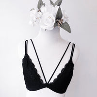 SIA STRAPPY BRALETTE (WHITE)